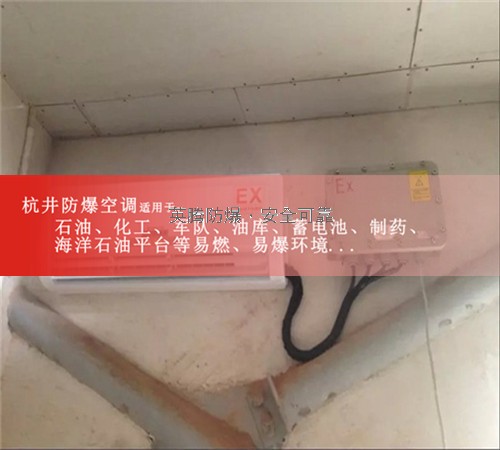 風電蓄電池室防爆空調機案例圖