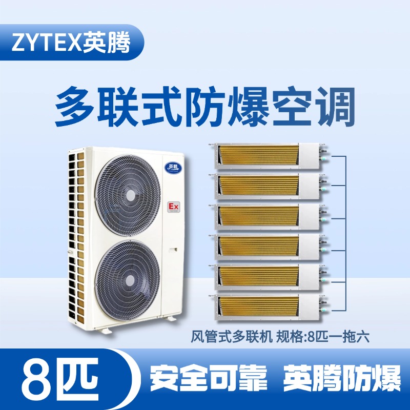 BKF-280-Ex(22D)  防爆多聯(lián)式空調(diào)風管式一拖六
